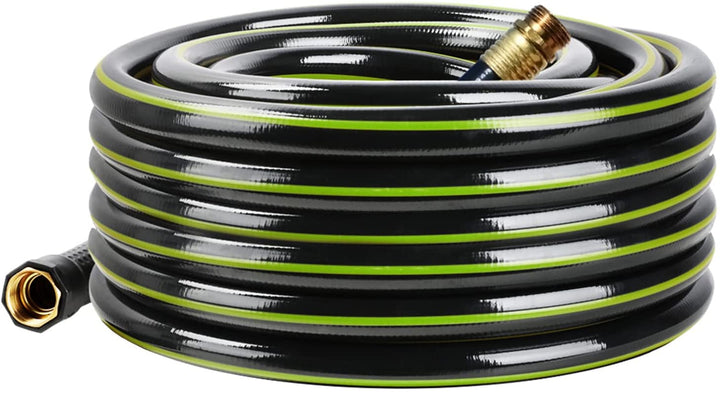 Worth® Heavy Duty Garden Water Hose 5/8" X 25 ft Durable PVC leader no kink hose female to female H155B04