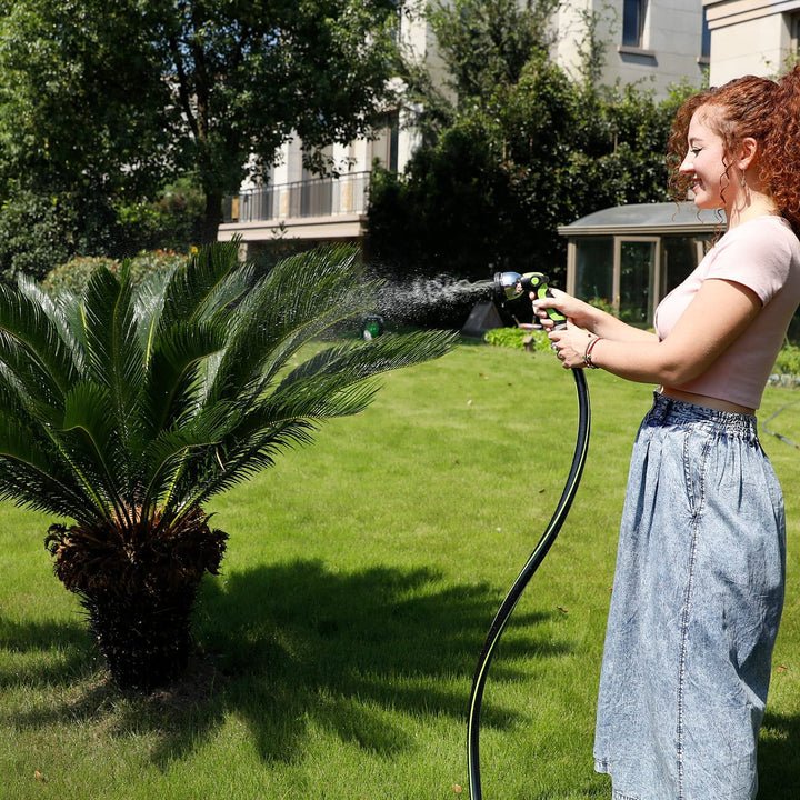 Worth® Heavy Duty Garden Water Hose 5/8" X 25 ft Durable PVC leader no kink hose female to female H155B04